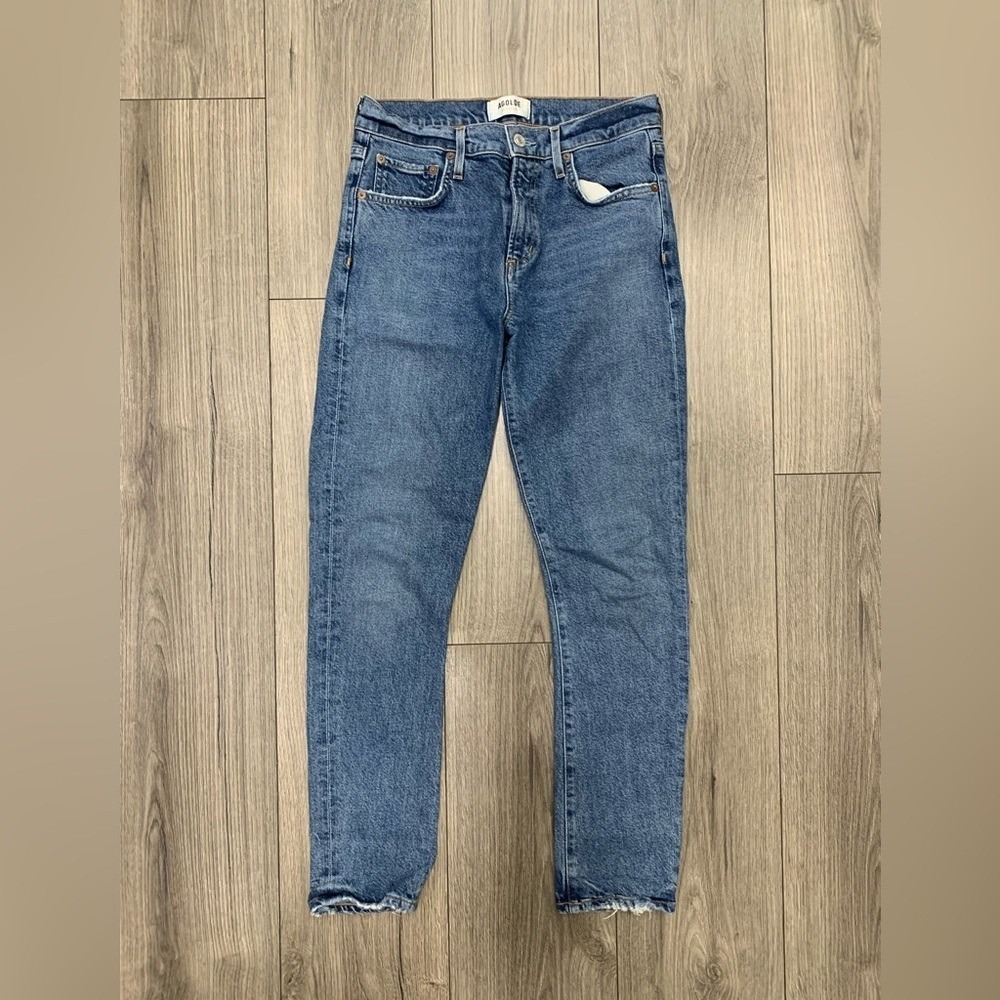 AGOLDE Toni Mid Rise Straight  Jeans Sz 26